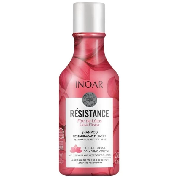 Shampooing Lotus Resistance Inoar 250ML 1 Shampooing Lotus Resistance Inoar 250ML
