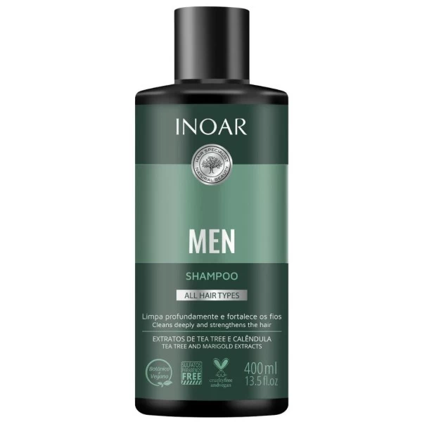 Shampooing Men Inoar 400ML 1 Shampooing Men Inoar 400ML