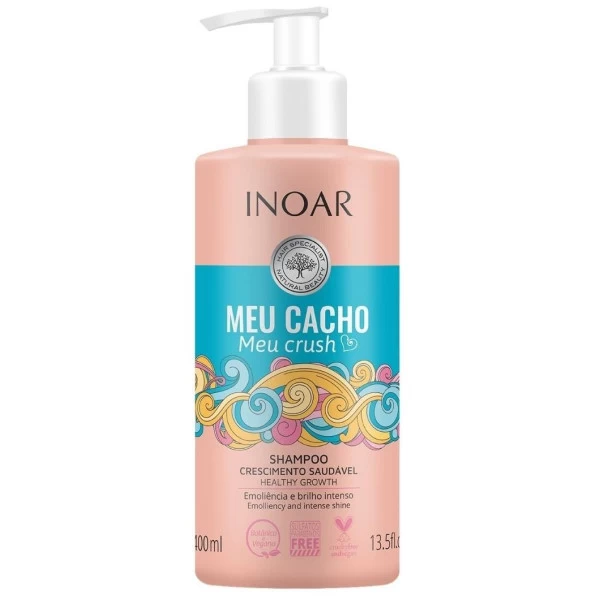 Shampooing Meu Cacho Inoar 400ML 1 Shampooing Meu Cacho Inoar 400ML