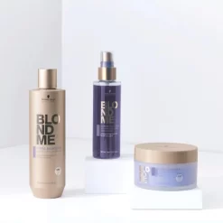 Shampooing Neutralisant BlondMe Schwarzkopf 300ML -Hair Care Soldes shampooing neutralisant blondme schwarzkopf 300ml 3