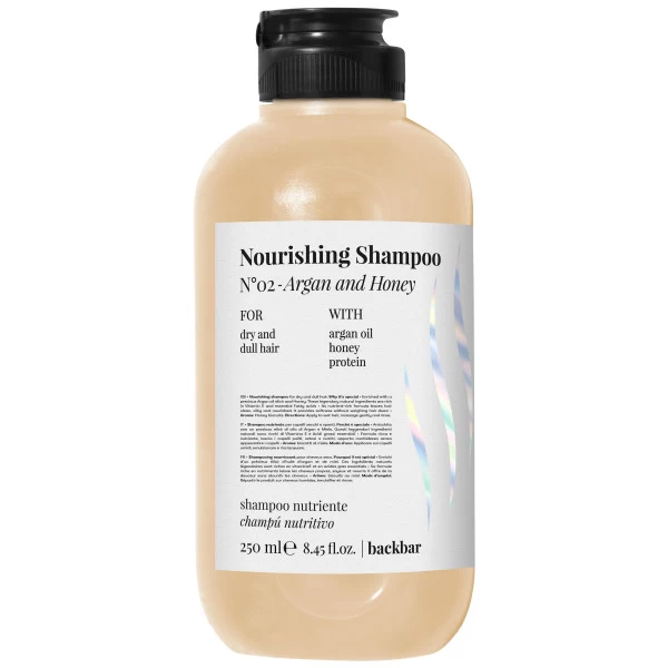 Shampooing Nutritif Back-bar Farmavita 250ML 1 Shampooing Nutritif Back-bar Farmavita 250ML