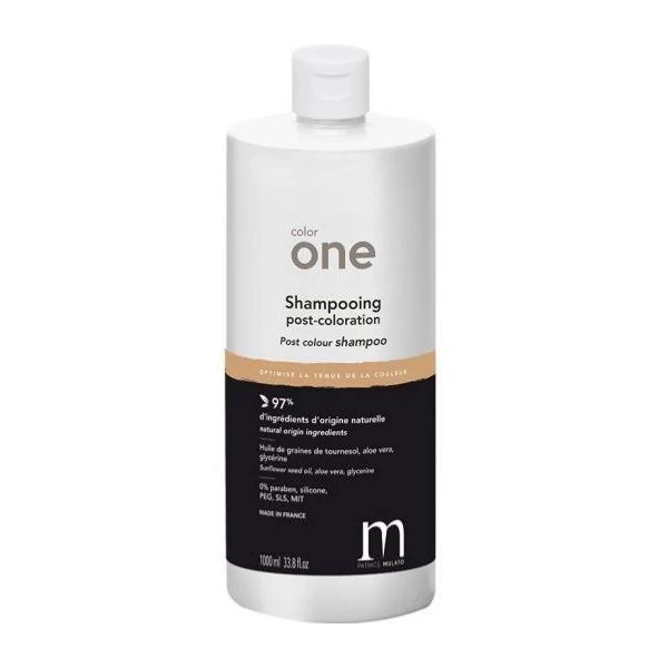 Shampooing Post Coloration Color One Patrice Mulato 1L 1 Shampooing Post Coloration Color One Patrice Mulato 1L