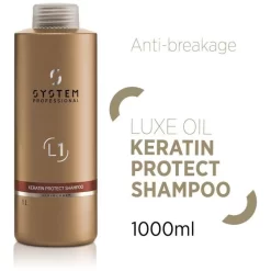 Shampooing Protecteur De Kératine L1 System Professional LuxeOil 1000ml -Hair Care Soldes shampooing protecteur de keratine l1 system professional luxeoil 1000ml 2