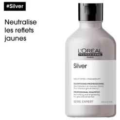 Shampooing Silver L'Oréal Professionnel 300ML -Hair Care Soldes shampooing silver l oreal professionnel 300ml 3