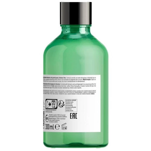 Shampooing Volumetry L'Oréal Professionnel 300ML 8 Shampooing Volumetry L'Oréal Professionnel 300ML – Image 8