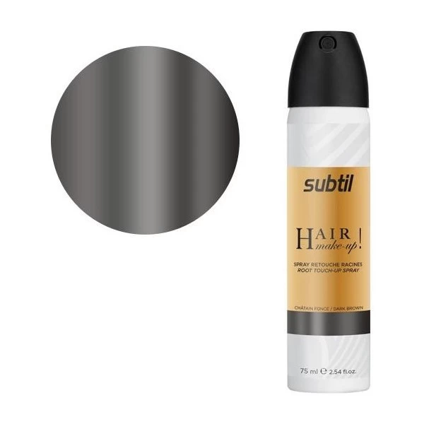 Spray Subtil Hair Make-up Châtain Foncé 1 Spray Subtil Hair Make-up Châtain Foncé