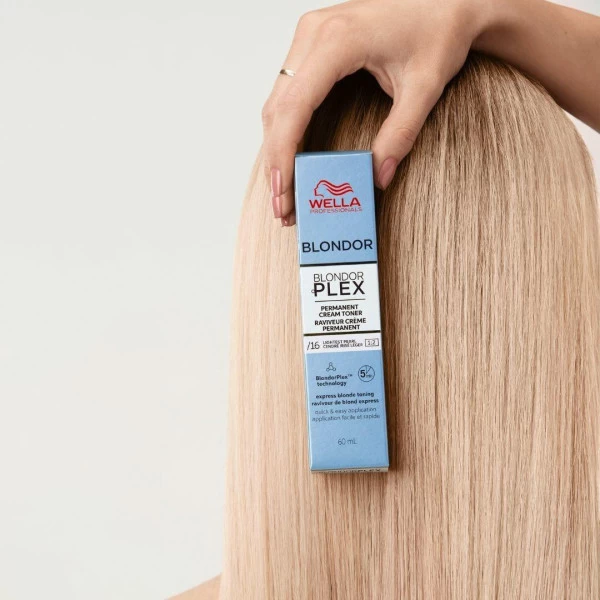 Toner Crème BlondorPlex Lightest Pearl Wella 60ML 3 Toner Crème BlondorPlex Lightest Pearl Wella 60ML – Image 3