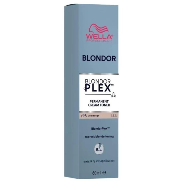 Toner Crème BlondorPlex Sienna Beige Wella 60ML 1 Toner Crème BlondorPlex Sienna Beige Wella 60ML